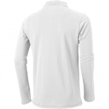 Logo trade promotional items picture of: Oakville long sleeve men's polo