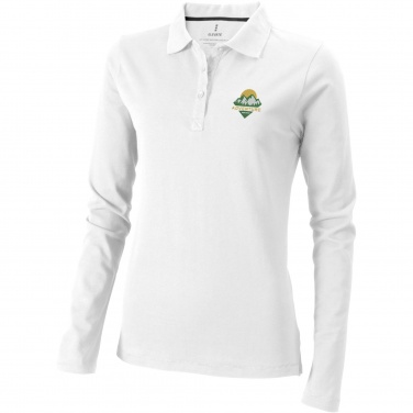 Logotrade promotional product image of: Oakville long sleeve women's polo
