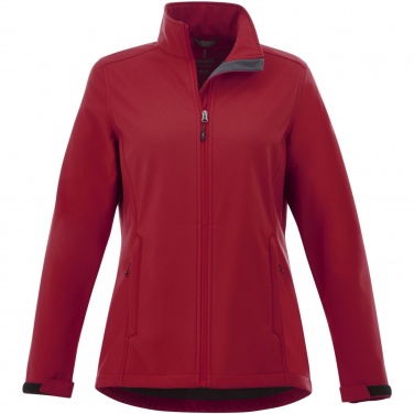 Logo trade promotional giveaways picture of: Maxson women's softshell jacket