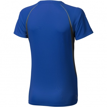 Logo trade promotional giveaways image of: Quebec short sleeve women's cool fit t-shirt