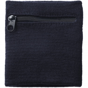 Logotrade promotional item image of: Brisky performance wristband with zippered pocket