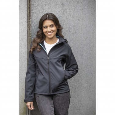 Logotrade advertising product image of: Coltan women’s GRS recycled softshell jacket