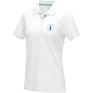 Logotrade promotional merchandise image of: Graphite short sleeve women’s organic polo