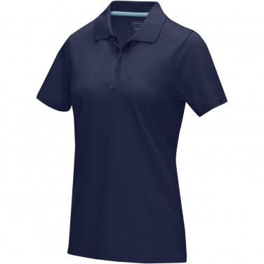Logotrade promotional gifts photo of: Graphite short sleeve women’s organic polo