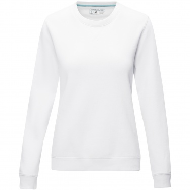 Logotrade business gift image of: Jasper women’s organic recycled crewneck sweater