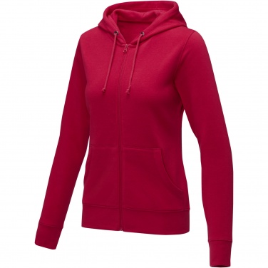 Logo trade promotional gifts image of: Theron women’s full zip hoodie