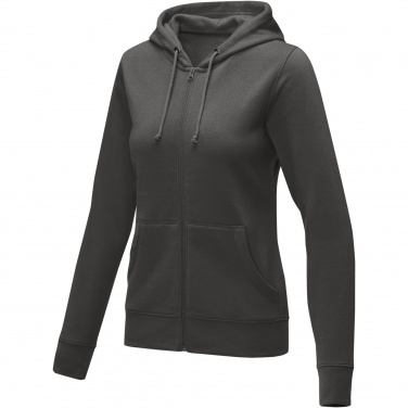 Logo trade business gifts image of: Theron women’s full zip hoodie