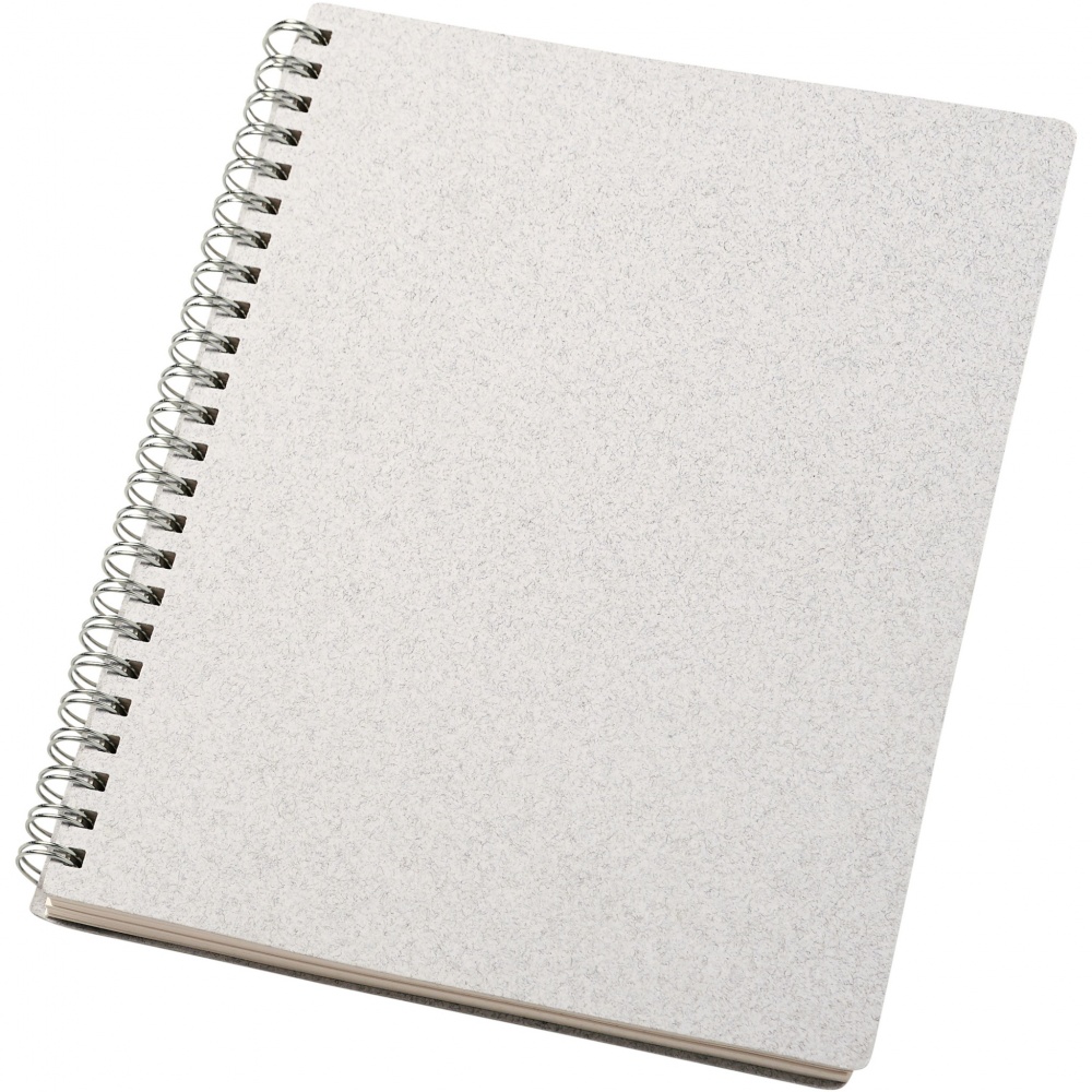 Logotrade promotional items photo of: Bianco A5 size wire-o notebook