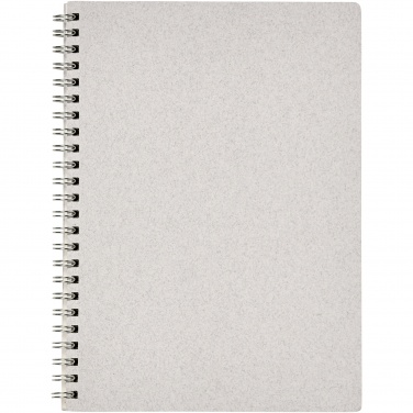 Logotrade advertising product picture of: Bianco A5 size wire-o notebook