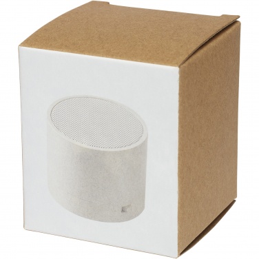 Logo trade promotional gifts picture of: Kikai wheat straw Bluetooth® speaker