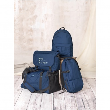 Logo trade business gifts image of: Baikal GRS RPET 15" laptop bag 12L