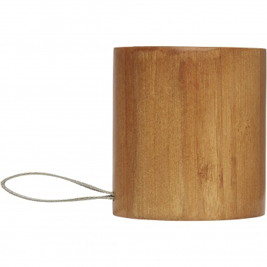 Logo trade promotional merchandise picture of: Lako bamboo Bluetooth® speaker 