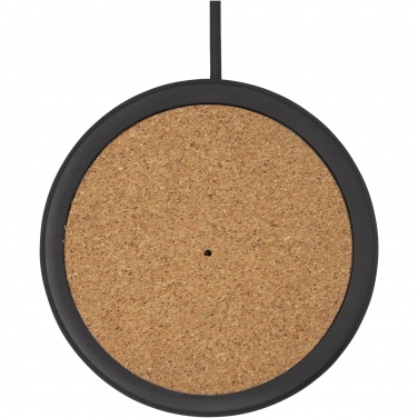 Logotrade business gift image of: Kivi 10W limestone/cork wireless charging pad