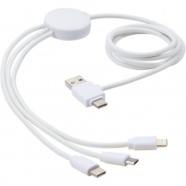 Logotrade business gifts photo of: Pure 5-in-1 charging cable with antibacterial additive