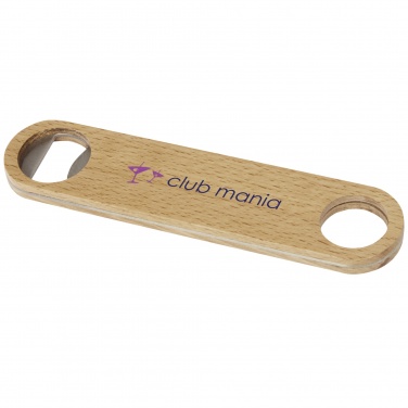 Logotrade promotional merchandise image of: Origina wooden bottle opener