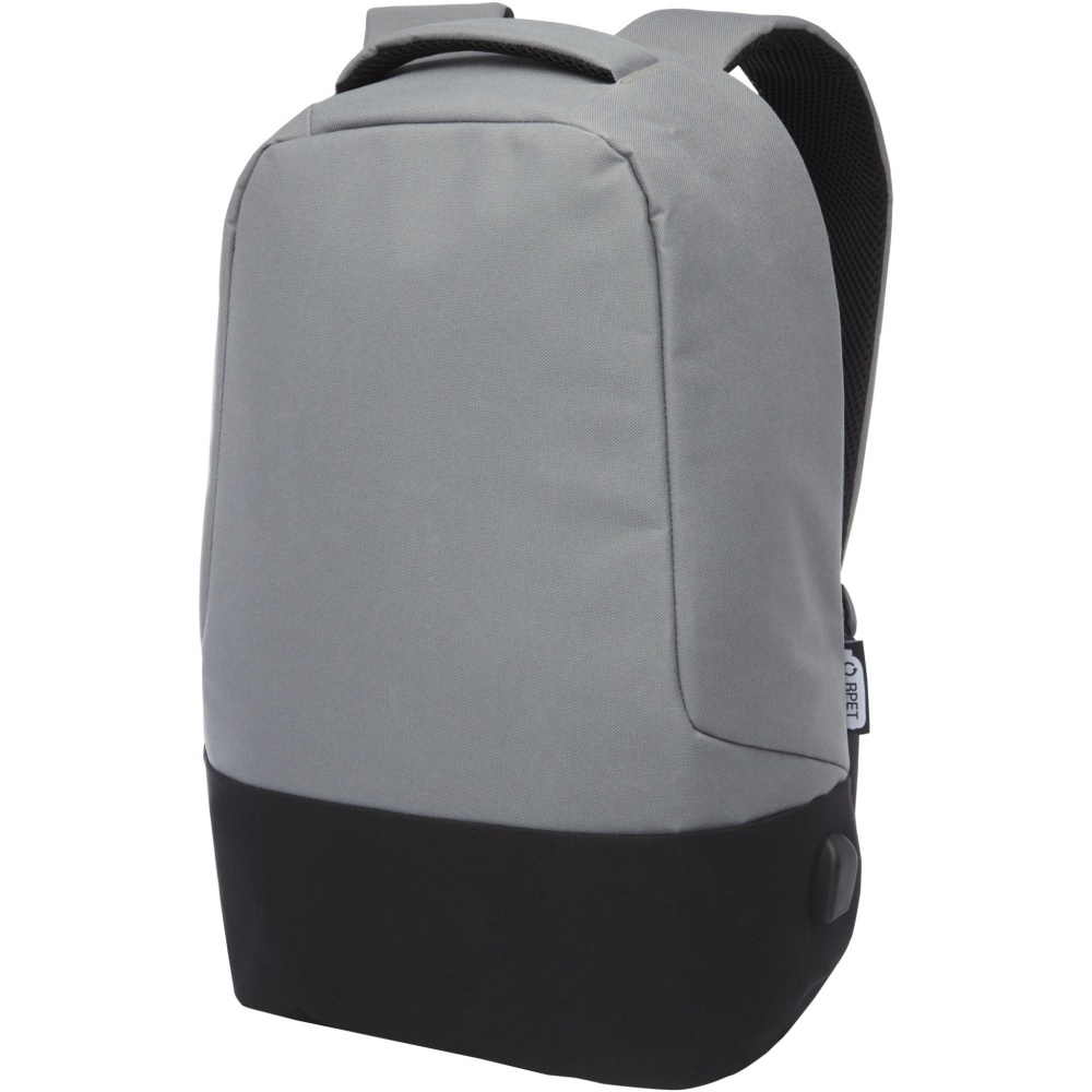 Logo trade promotional item photo of: Cover GRS RPET anti-theft backpack 18L