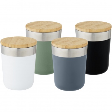 Logotrade promotional giveaway picture of: Lagan 300 ml stainless steel tumbler with bamboo lid
