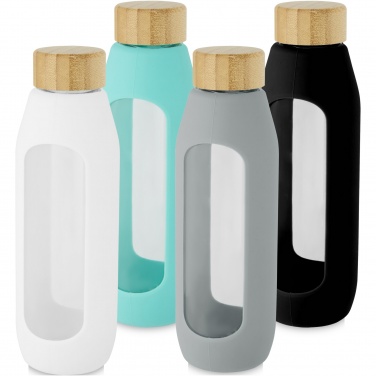 Logotrade advertising product picture of: Tidan 600 ml borosilicate glass bottle with silicone grip