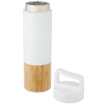 Logotrade advertising product image of: Torne 540 ml  stainless steel bottle with bamboo outer wall