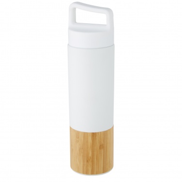 Logotrade promotional gift image of: Torne 540 ml  stainless steel bottle with bamboo outer wall