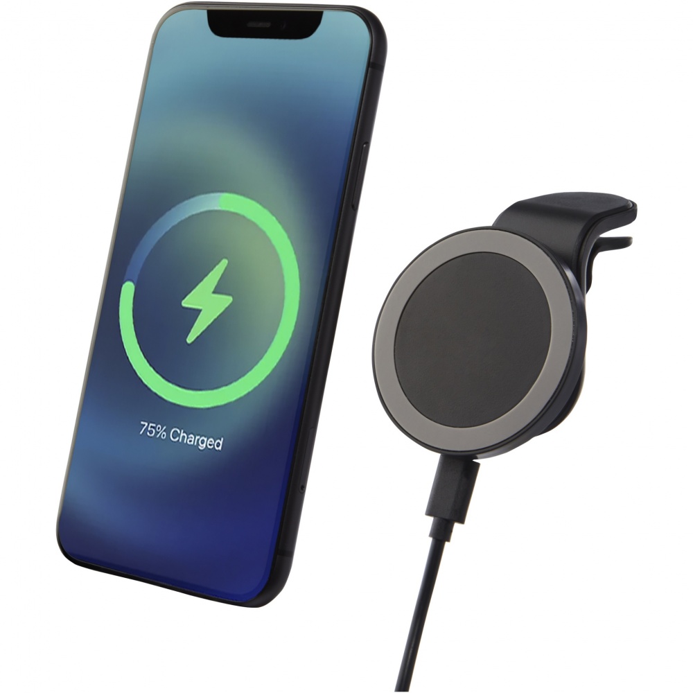 Logo trade promotional items image of: Magclick 10W wireless magnetic car charger
