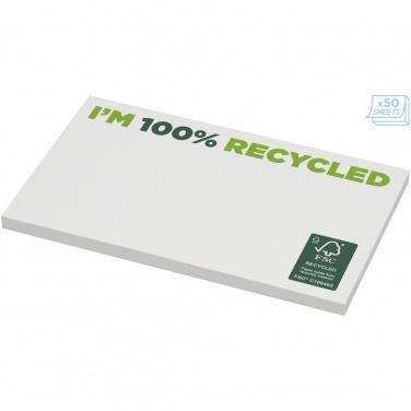 Logotrade promotional product image of: Sticky-Mate® recycled sticky notes 127 x 75 mm