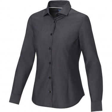 Logo trade corporate gift photo of: Cuprite long sleeve women's organic shirt