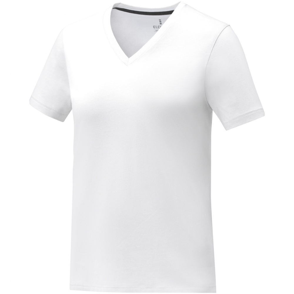 Logotrade corporate gift picture of: Somoto short sleeve women's V-neck t-shirt 