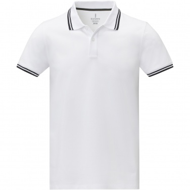 Logotrade business gift image of: Amarago short sleeve men's tipping polo
