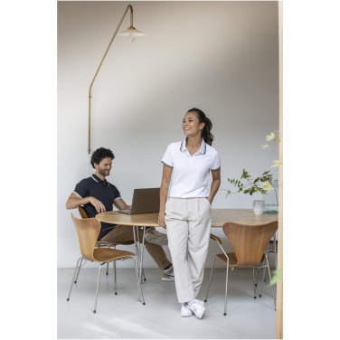Logotrade promotional item image of: Amarago short sleeve women's tipping polo