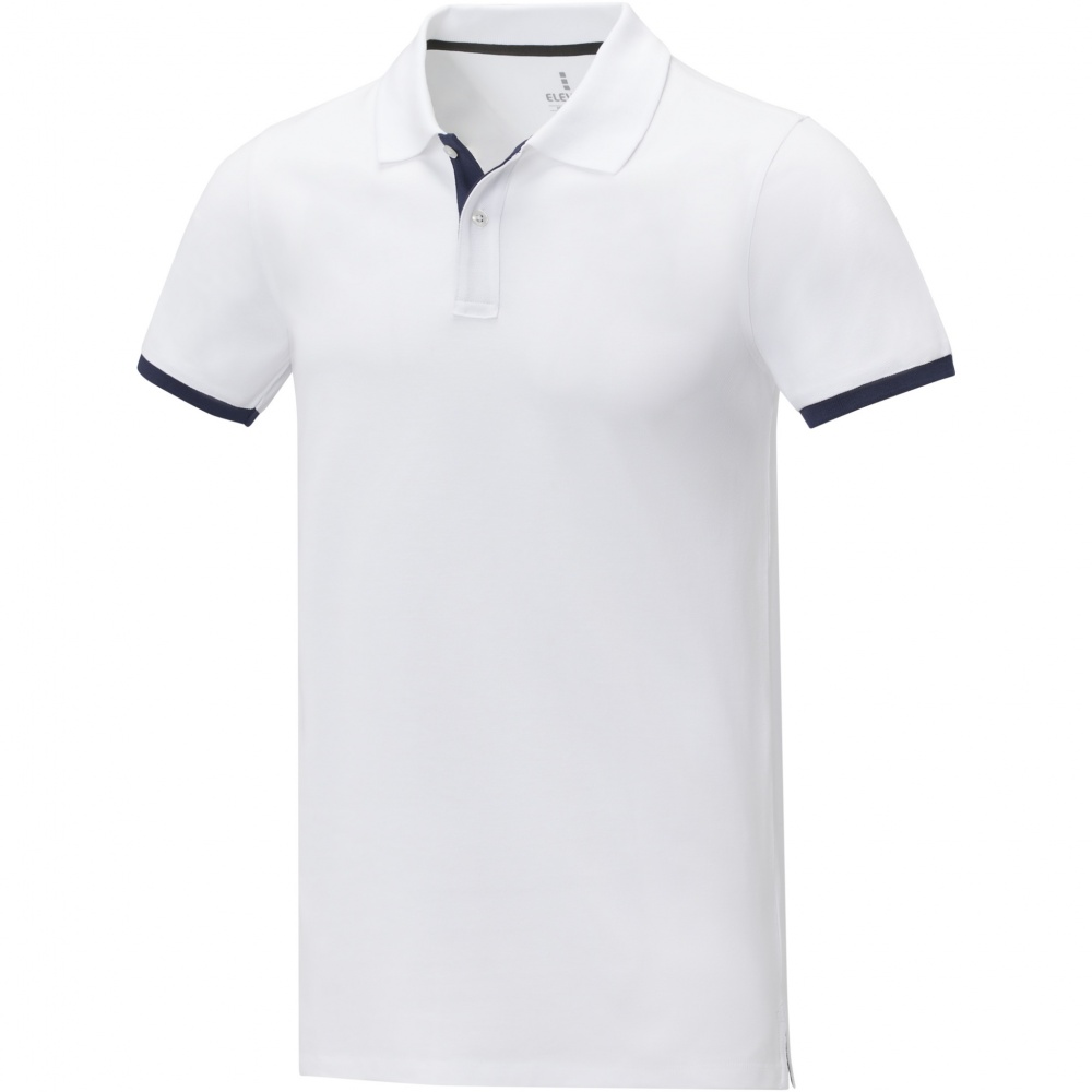 Logotrade promotional merchandise photo of: Morgan short sleeve men's duotone polo