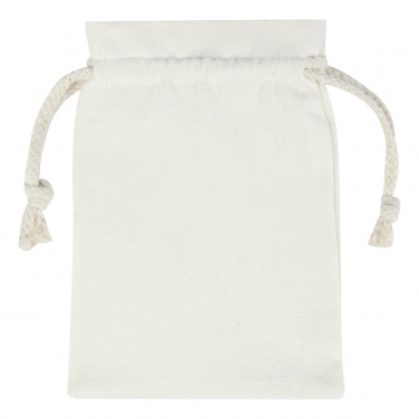 Logo trade promotional merchandise image of: Denise wooden skipping rope in cotton pouch