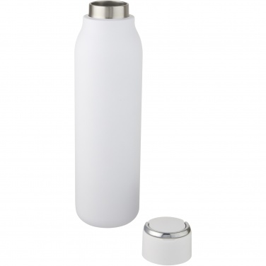 Logo trade promotional giveaways picture of: Marka 600 ml copper vacuum insulated bottle with metal loop