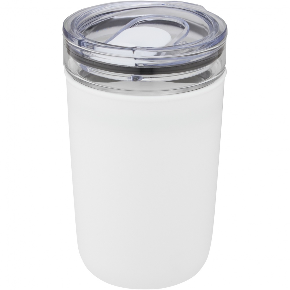 Logo trade promotional gifts picture of: Bello 420 ml glass tumbler with recycled plastic outer wall