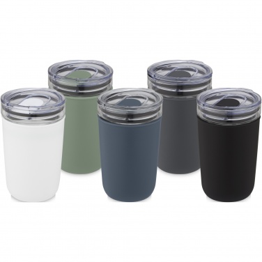 Logo trade advertising products picture of: Bello 420 ml glass tumbler with recycled plastic outer wall
