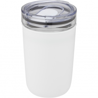 Logo trade promotional merchandise picture of: Bello 420 ml glass tumbler with recycled plastic outer wall