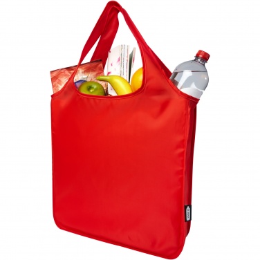 Logotrade business gift image of: Ash RPET large foldable tote bag 14L