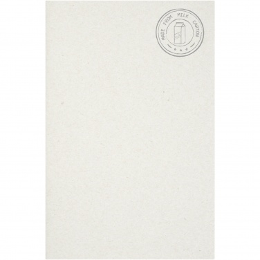 Logo trade promotional gift photo of: Dairy Dream A5 size reference recycled milk cartons cahier notebook