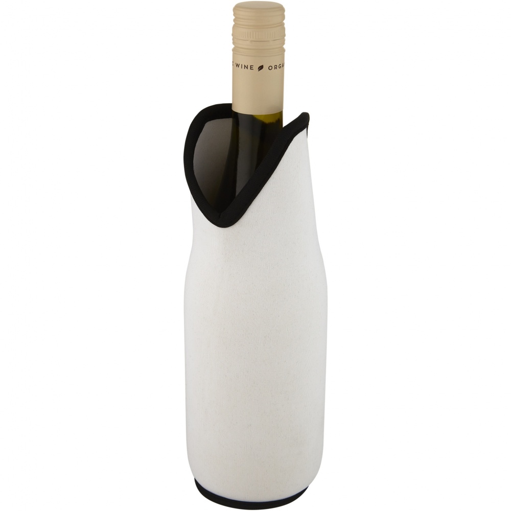 Logotrade promotional gift picture of: Noun recycled neoprene wine sleeve holder