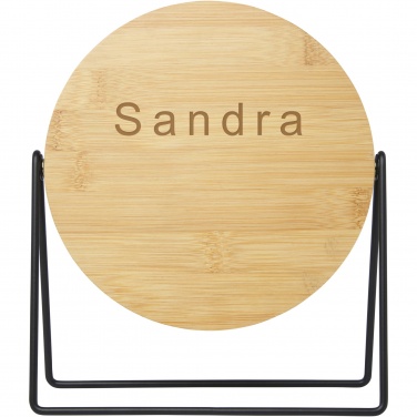 Logo trade corporate gift photo of: Hyrra bamboo standing mirror