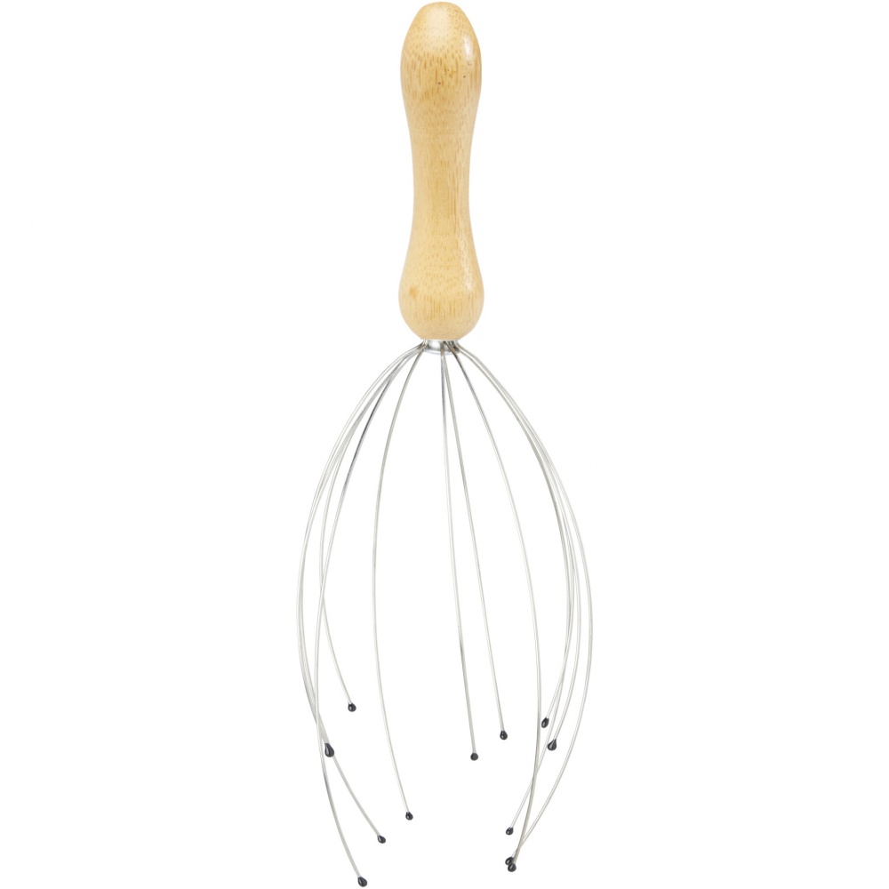 Logotrade promotional merchandise image of: Hator bamboo head massager