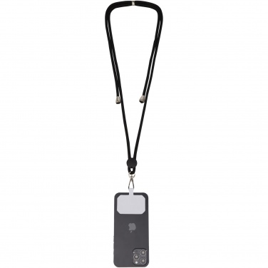Logo trade promotional merchandise photo of: Kubi phone lanyard