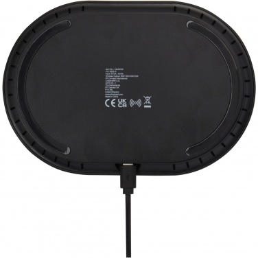 Logotrade promotional products photo of: Ray wireless charging pad with RGB mood light