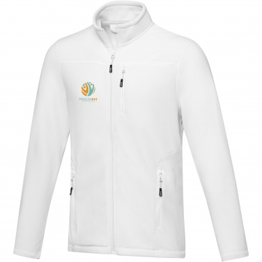 Logotrade advertising product image of: Amber men's GRS recycled full zip fleece jacket