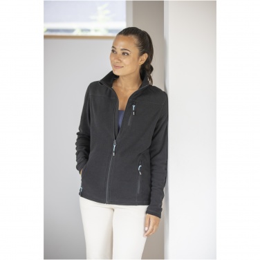 Logotrade promotional gift image of: Amber women's GRS recycled full zip fleece jacket