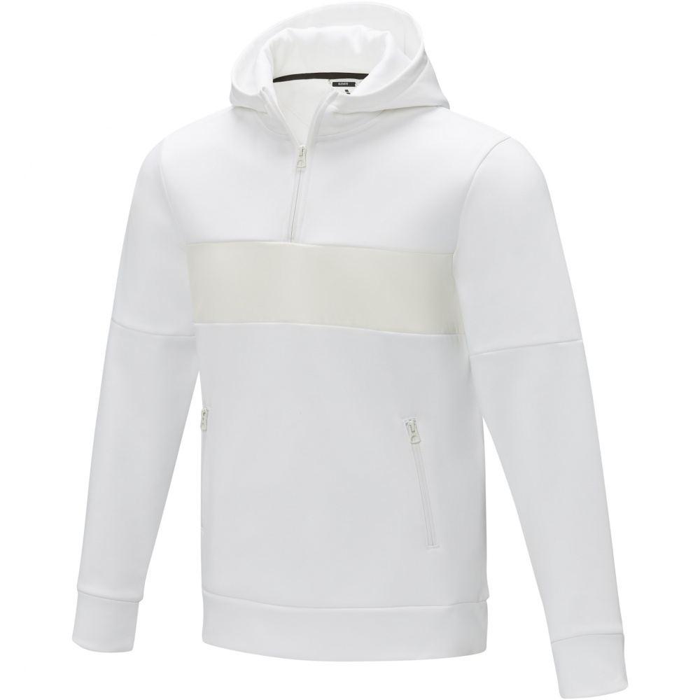 Logotrade advertising product image of: Sayan men's half zip anorak hooded sweater