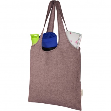 Logotrade promotional products photo of: Pheebs 150 g/m² recycled cotton trendy tote bag 7L