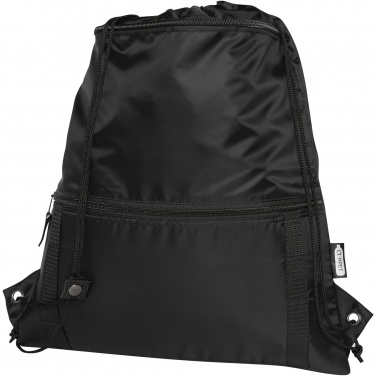 Logo trade promotional giveaways picture of: Adventure recycled insulated drawstring bag 9L