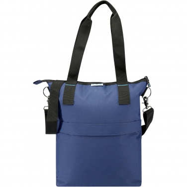 Logotrade promotional giveaways photo of: REPREVE® Our Ocean™ 15" GRS RPET laptop tote bag 12L
