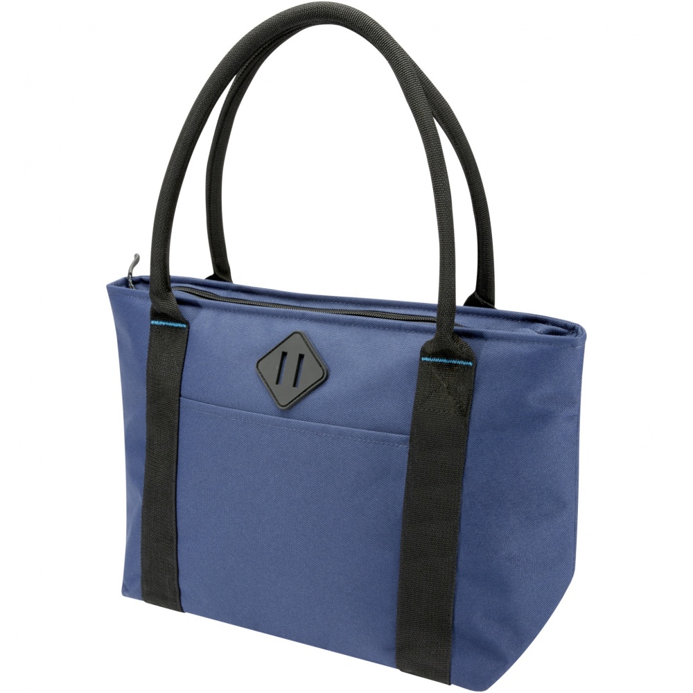 Logotrade promotional gift picture of: REPREVE® Our Ocean™ 12-can GRS RPET cooler tote bag 11L